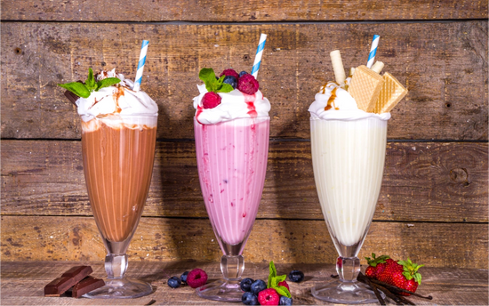 What are the best non-plastic straws for iced coffee and milkshakes?
