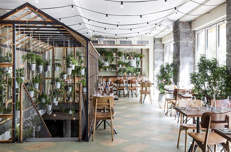El restaurante verde de Copenhague Vækst