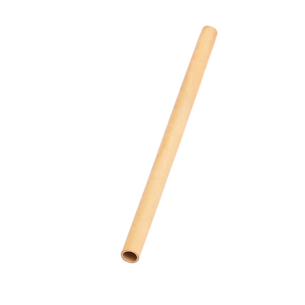 Photo of a clear reed straw