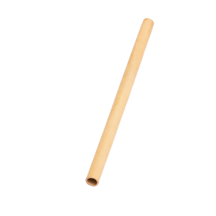 Photo of a clear reed straw