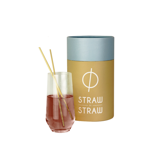 Straw by Straw Pailles de Blé Longdrink 20 cmx 3-6 mm