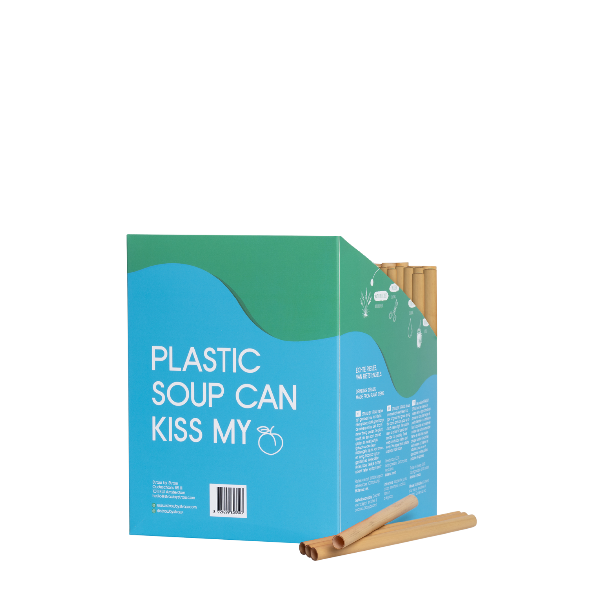 Reed Straws extra strong (250 pcs) | Straw by Straw – StrawbyStraw